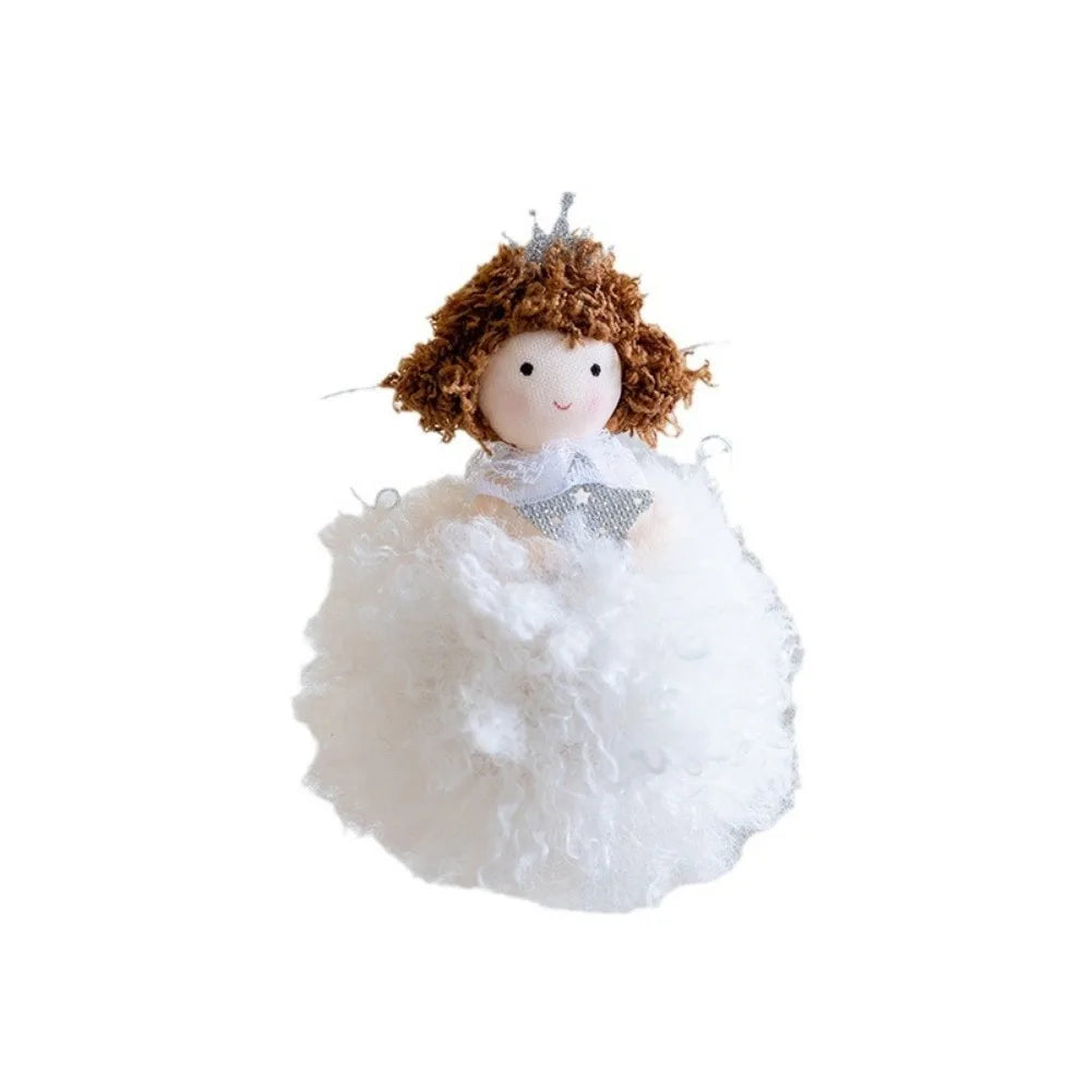 Christmas Dolls Christmas Decoration Ornament New Year Gift Christmas Angel Doll Tree Ornament Xmas Decoration for Home Cute Holiday Gift Decor Christmas Gift for Girls