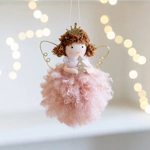 Christmas Dolls Christmas Decoration Ornament New Year Gift Christmas Angel Doll Tree Ornament Xmas Decoration for Home Cute Holiday Gift Decor Christmas Gift for Girls