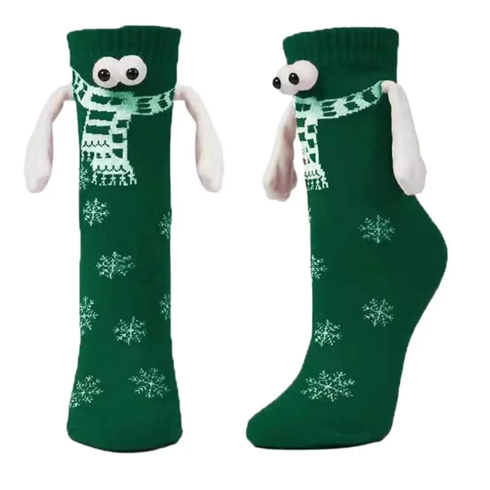 Couple Socks Hand Holding Socks With Magnetic Suction In The Tube For Couples And Versatile Socks Christmas Socks Christmas Gifts for Couples