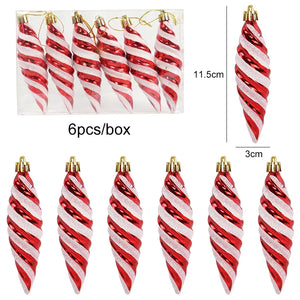 Christmas Lollipop Ornament Candy Cane Pendant Ornament Xmas Tree Hanging Ball Ornaments Christmas Decorations for Home New Year Gift Bulk Christmas Ornaments