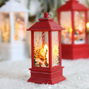 Christmas Lamp Decorations Night Lights Santa Lantern Wind Lights Christmas Decoration for Home Desk Lamp Table Lamp